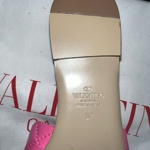 Valentino Garavani rockstud leather slides
